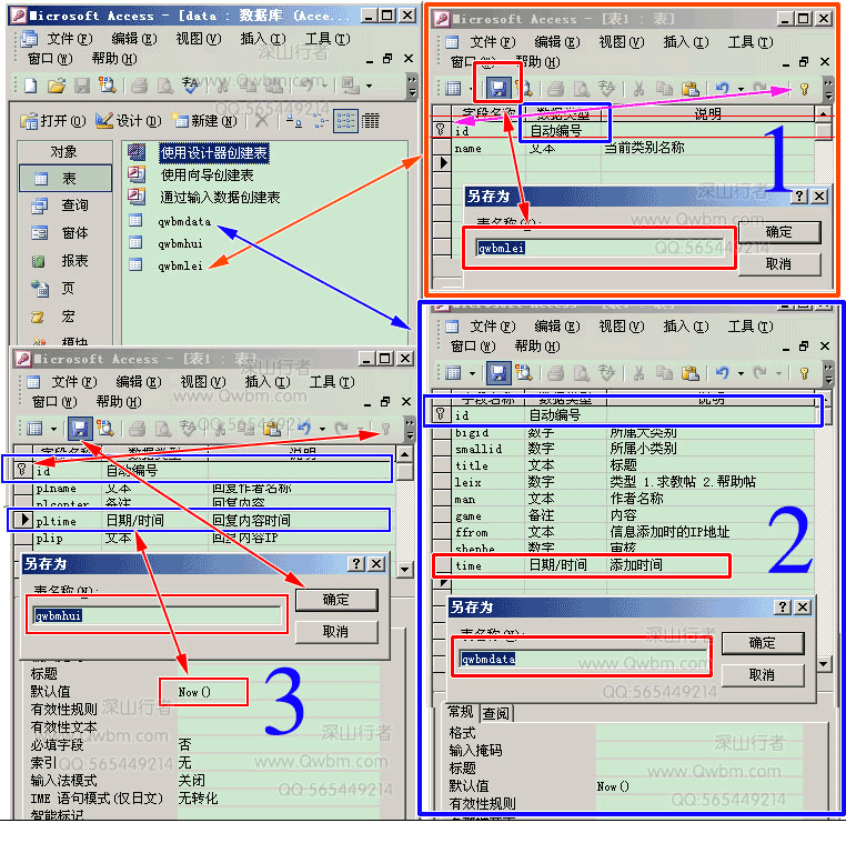 asp簡易論壇制作-數(shù)據(jù)庫的設(shè)置